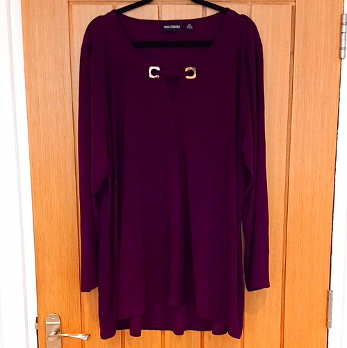 Nina leonard plus 3xl purple - nina,