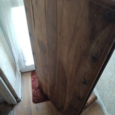 Large LOW Oak Farm Table
