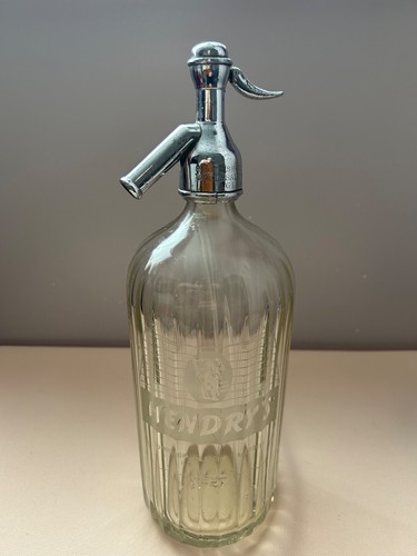 Vintage hendry glass soda - hendry’s,