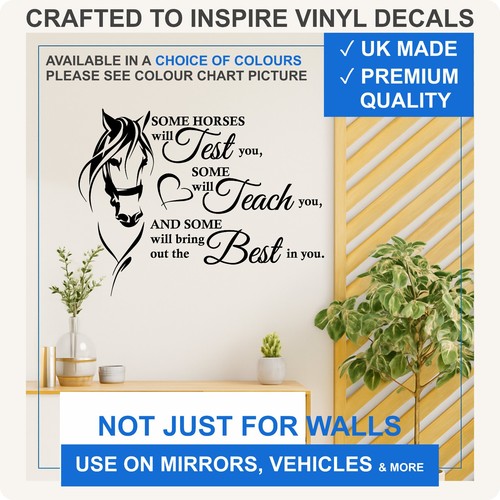Horse quote wall - quote,