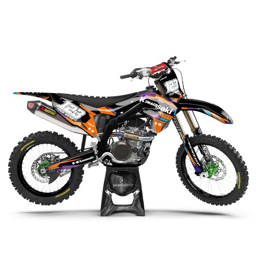 Graphics fits kawasaki kx - mx,