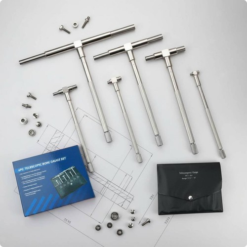 Telescopic bore gauge - telescopic, 8-150