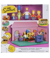 The Simpsons A Living Room Play Set with 5 Figures Brand New In Box Sealed