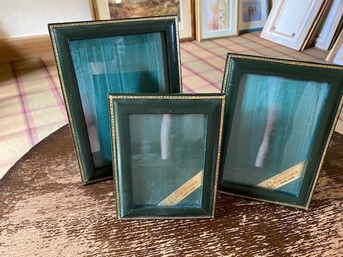 Vintage harrods green leather - vintage,