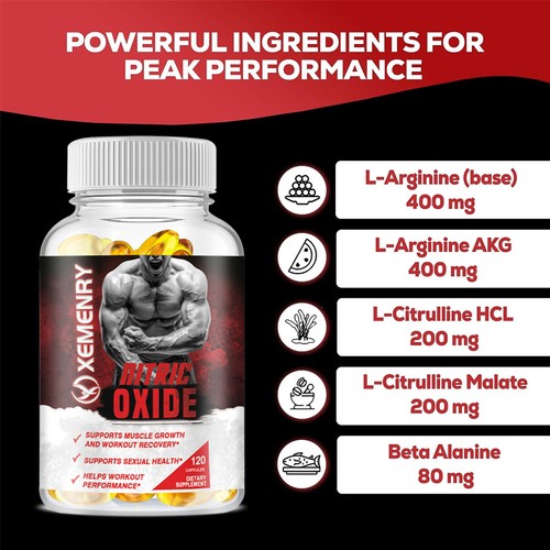 Nitric oxide 120pcs - oxide,