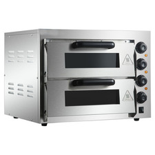Electric Pizza oven 4+4 pizzas of 8'' - B Grade