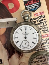 1897 Hampden Pocket Watch 7j