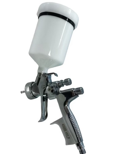 Spray gun keyring car - gun,