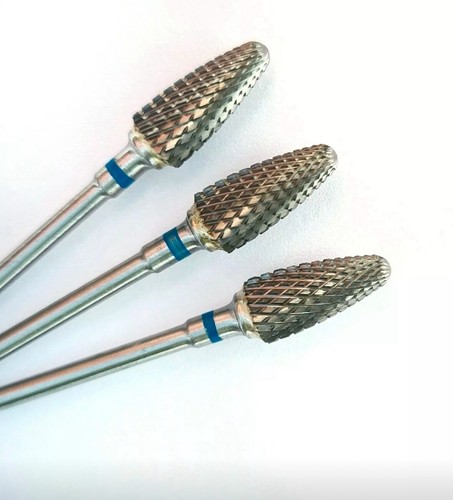 Carbide nail drill - nail, blue