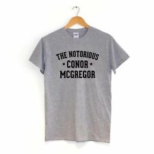 The Notorious Conor McGregor T-shirt Mayweather Fight MMA UFC Clothing