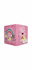 Peppa Pig Storage Cubes 2 Pack Foldable Kids Toys Compact Organiser Box Pink