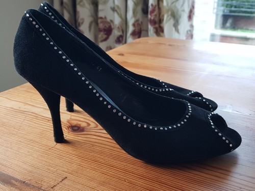 Esino black suede - black,