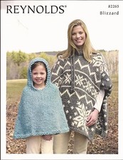 Snowflake Poncho & Child's