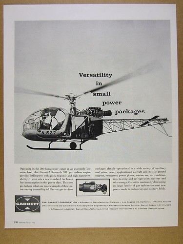 1962 garrett airesearch 331 - garrett-airesearch,