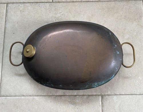 Large antique copper and brass - copper,