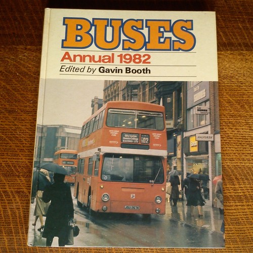 Buses annual 1982 hardback - 1982,