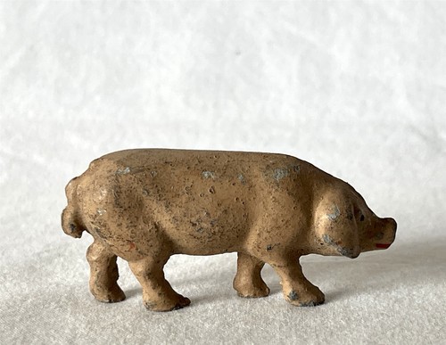 Vintage painted metal toy - metal,