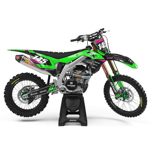 Graphics fits kawasaki kx - mx,