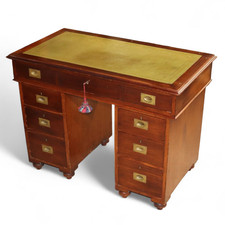 Vintage Mahogany Military