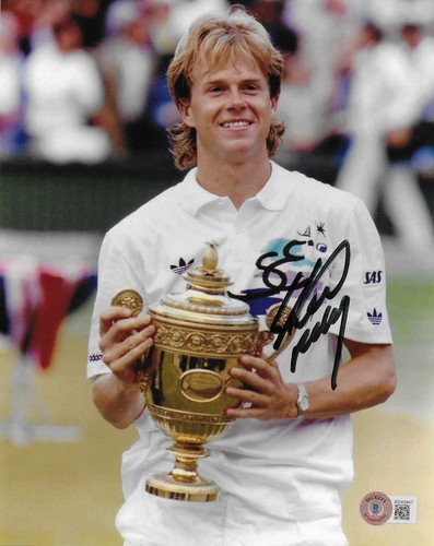 Stefan edberg signed 8x10 - stefan,