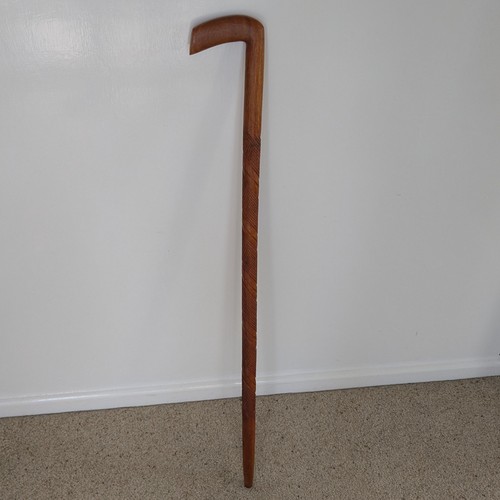 Vintage carved wooden walking - vintage,