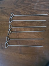 Set Of 6 heavy duty  Barbecue Skewers