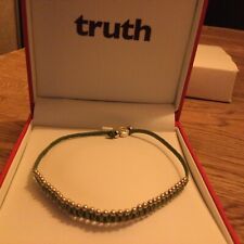 Truth Silver Friendship Bracelet New In Box Perfect 