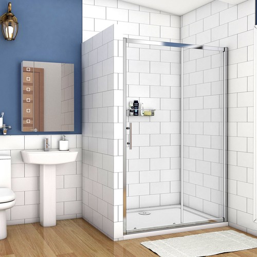 Corner sliding shower - corner,