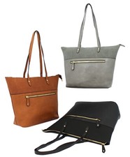 Women's Faux Leather Tote