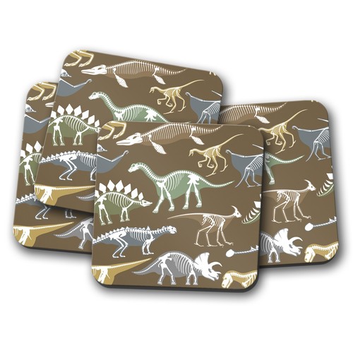 Set awesome dinosaur cork - 4,