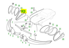 JAGUAR E-TYPE SERIES 1 BONNET