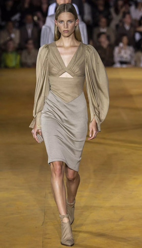 Burberry cutout gathered wool - burberry,