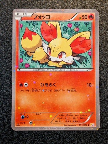 Fennekin 003 027 - fennekin, 1st