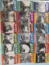 1950s Trains Illustrated Magazine Date Runs.