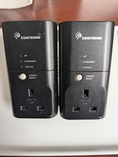 2x Comtrend Powerline Ethernet Adapter BT PowerGrid 9020, please read details 