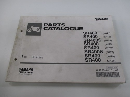 Sr400 parts list - s, 1st