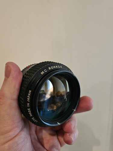 Minolta rokkor 58mm - minolta, f/1.2