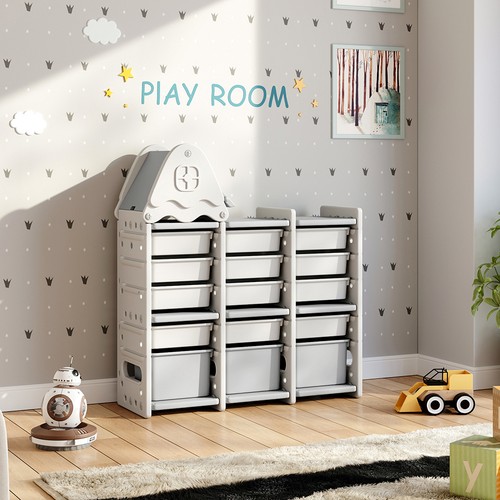 Kids room bookcase with - bookcase, 15