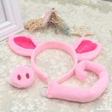 3-Piece Set Animal Pig Ears