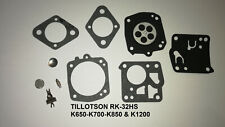 TILLOTSON RK-32HS Carburetor Carb kit. Husqvarna,partner K650-K700-K850-K1200.