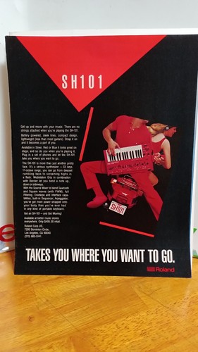 Roland 101 keyboard 1985 - roland,