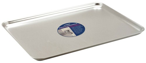 Aluminium baking tray - aluminium,