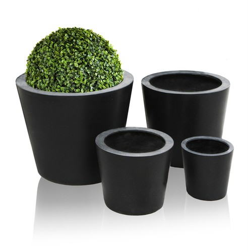 Black polystone resin - resin, stone