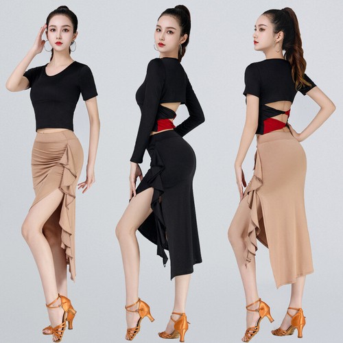 Women latin dance - skirt, ruffle