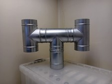 150mm H roof cowl downdraught