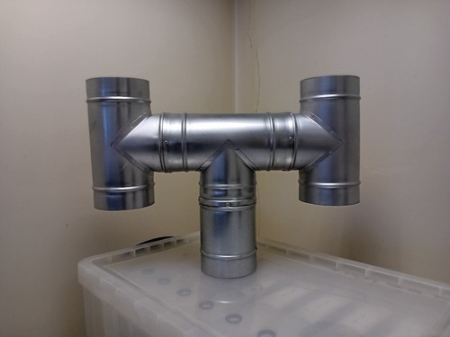 150mm roof cowl downdraught - 150mm,
