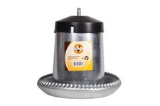 Galvanised poultry feeder - feeder, 5l