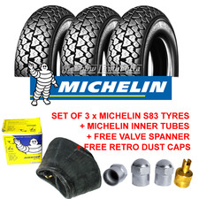 3 x MICHELIN S83 REINFORCED