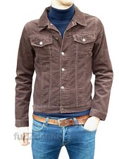 Mens NEW Jacket Coat Brown