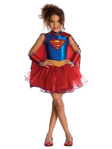 Girls supergirl glitter - girls,